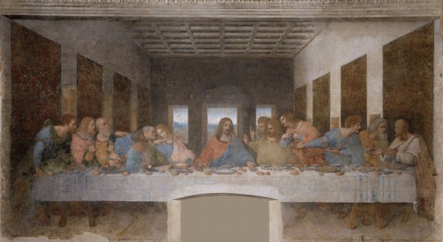 An image of Leonardo's Last Supper, Milan