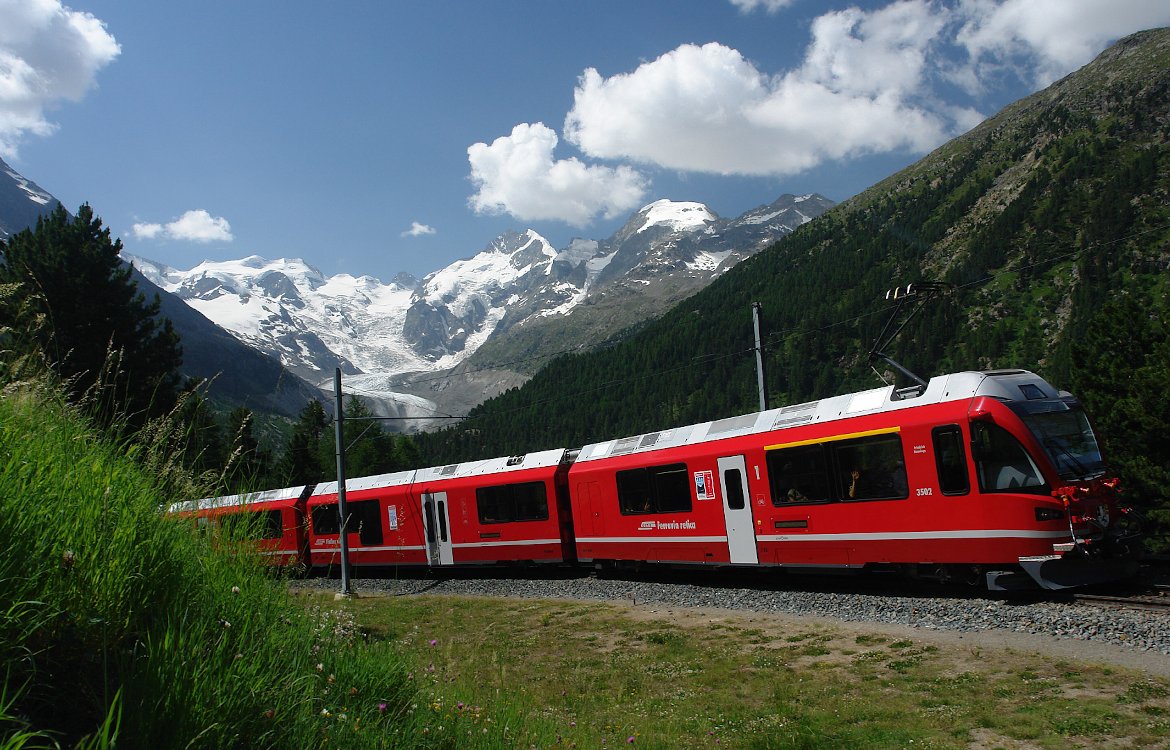 Bernina Express Train